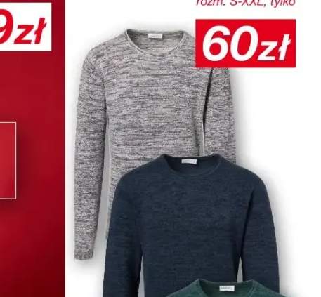 sweter męski