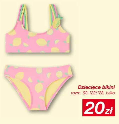 Dziecięce bikini rozm. 92-122/128