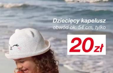 Dziecięcy kapelusz obwód ok. 54cm