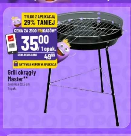 grill okrągły