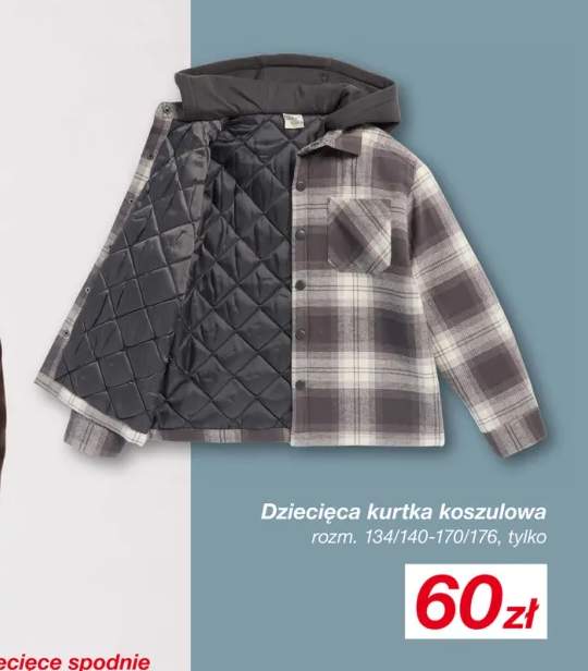 Dziecięca kurtka koszulowa