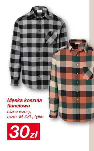 Koszula flanelowa męska