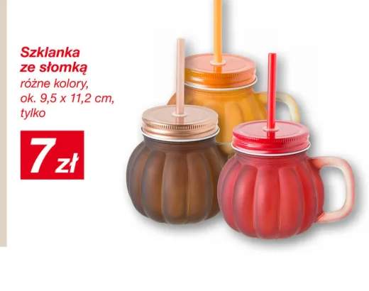Szklanka ze słomką