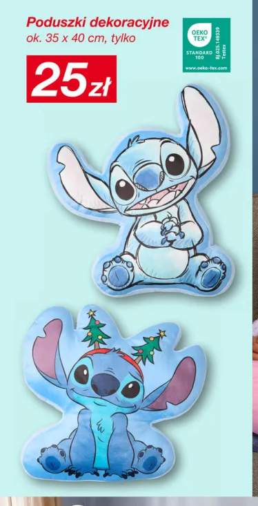 Poduszki dekoracyjne 35x40 cm Disney Stitch