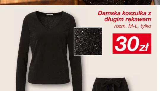 Damska koszulka z długim rękawem