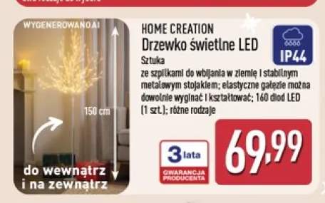 drzewko led